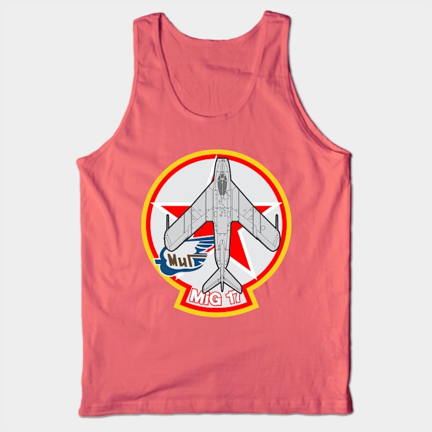 MiG 17 Fresco Tank Top by MBK